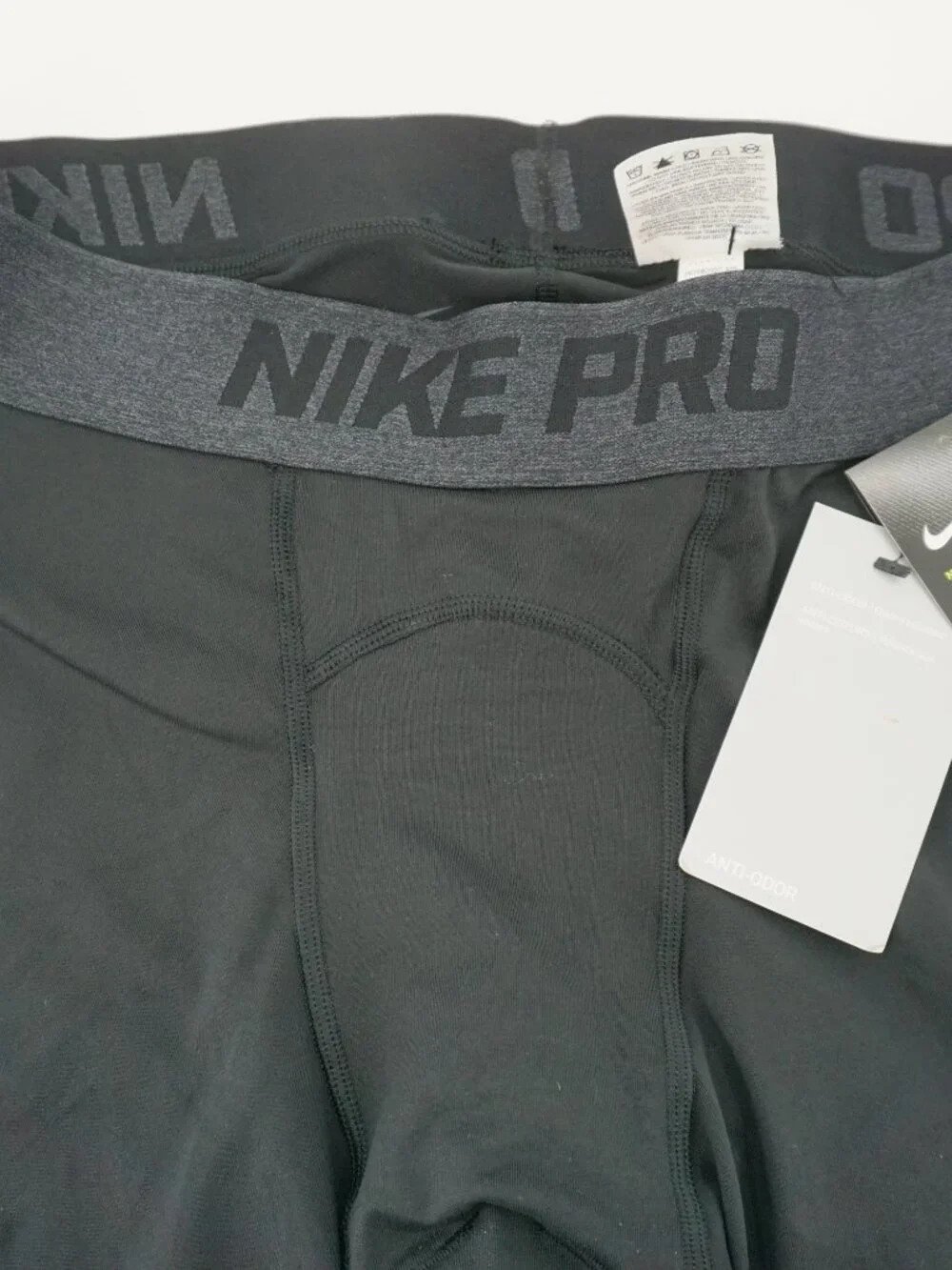NEW! Nike Pro Compression Training Anti-Odor Tights Black 929699-010